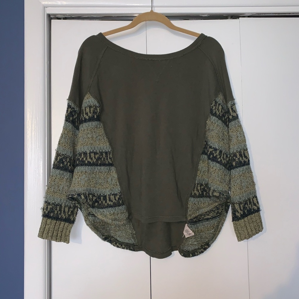 Free People Oversized Dolman Sweatshirt